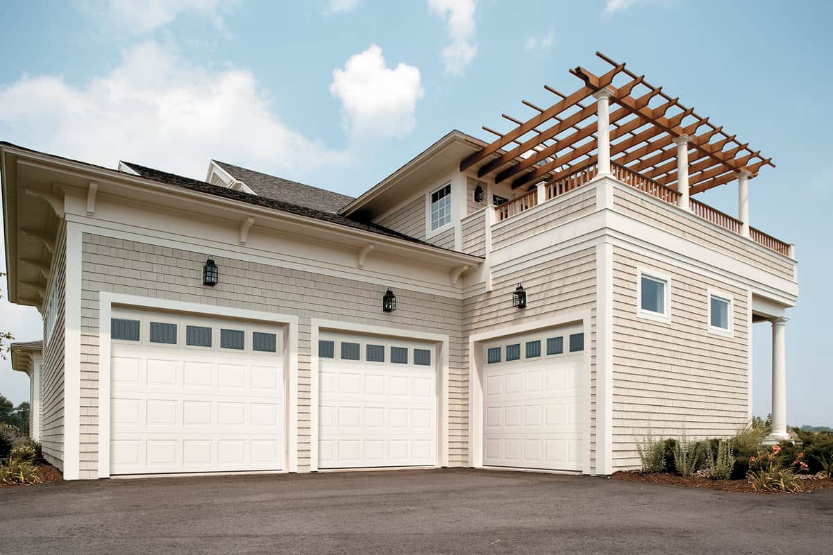3 car insulated garage door