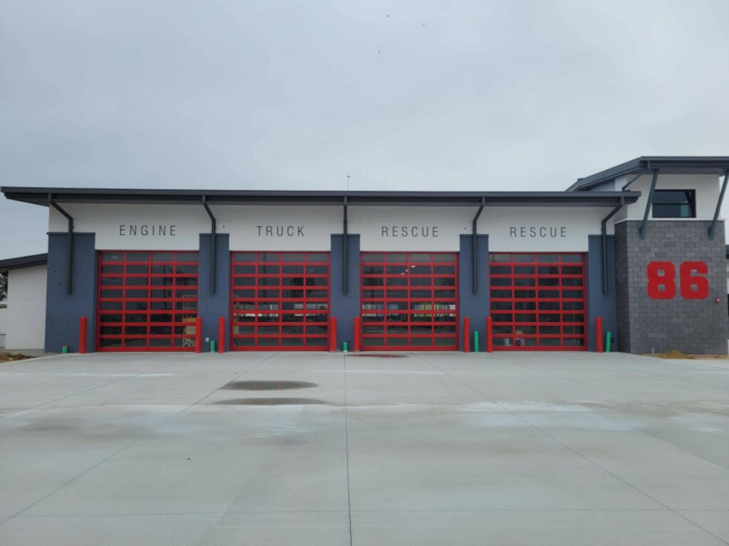 Fire station commercial doors in Tampa